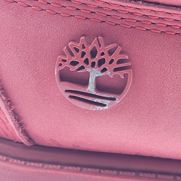 Timberland Boys Premium 6" Waterproof Boots - Red, Size 2 - Picture 9 of 10